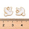 Alloy Enamel Charms ENAM-B062-04KCG-01-3