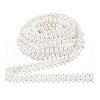   4 Yards Polyester Lace Ribbon OCOR-PH0004-88-8