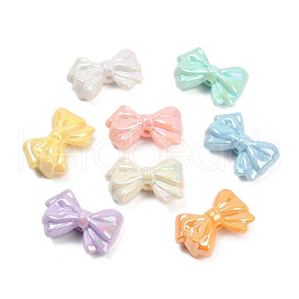 Opaque Acrylic Beads OACR-C022-19-1