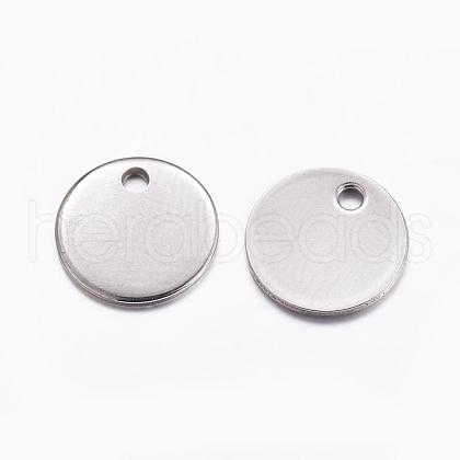 Tarnish Resistant 201 Stainless Steel Pendants STAS-K146-051-10mm-1