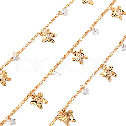 Handmade Brass Curb Chains CHC-S012-045-1