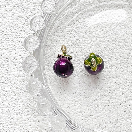 Alloy Enamel Pendants PW-WGE7FA4-01-1