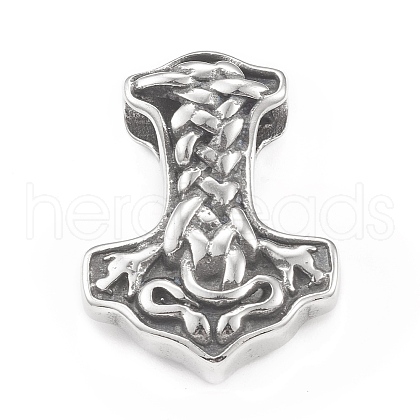 304 Stainless Steel Pendants STAS-G303-22AS-1