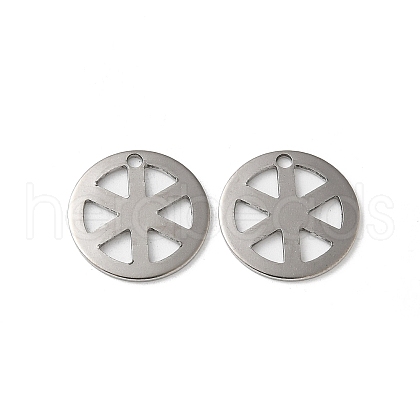 201 Stainless Steel Pendants STAS-I330-055P-1