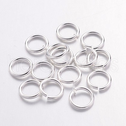 Open Jump Rings Brass Jump Rings JRC7MM-S-A-1
