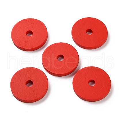Wood European Beads WOOD-Z002-04C-1