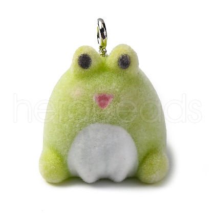 Flocky Animal Resin Pendants FIND-S001-03F-1