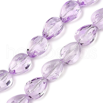 Transparent Glass Beads Strands GLAA-H038-03D-1