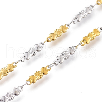 304 Stainless Steel Link Chains CHS-M003-02-1