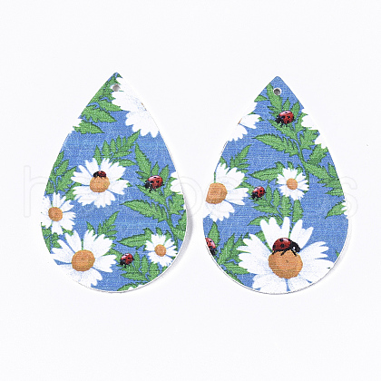 PU Leather Big Pendants X-FIND-T058-B06-1
