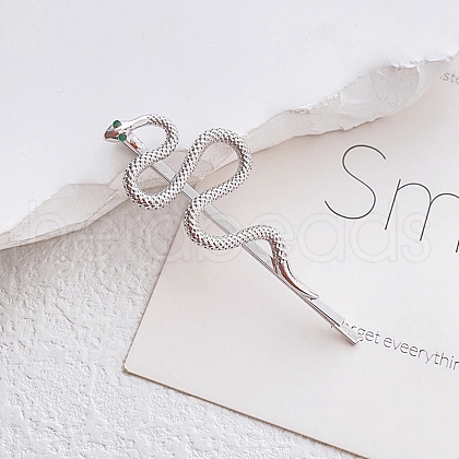 Snake Alloy Hair Bobbin Pins PW-WGE797C-10-1
