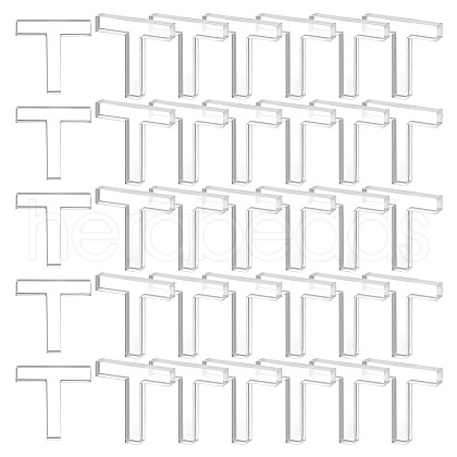 Olycraft 36Pcs Acrylic Honeycomb Bed Pins DIY-OC0011-87-1