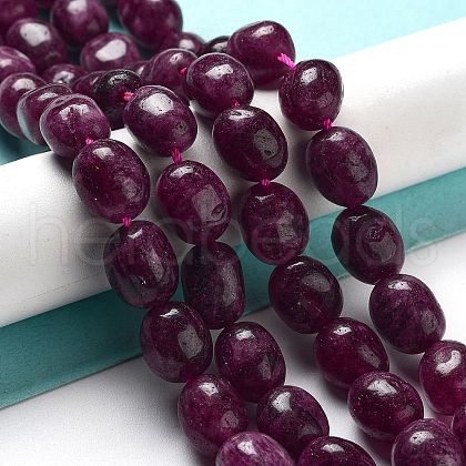 Natural Malaysia Jade Beads Strands G-P528-N09-01-1