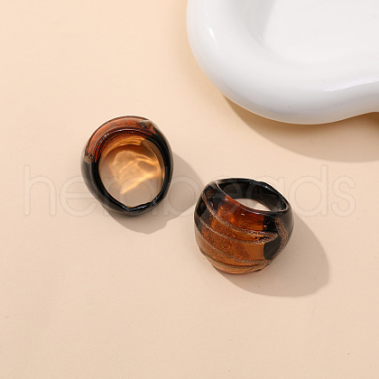 Glass Finger Rings for Women FS-WG2BA6A-03-1