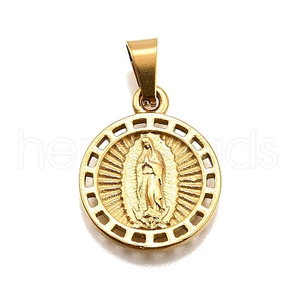 304 Stainless Steel Pendants STAS-B086-10B-G-1