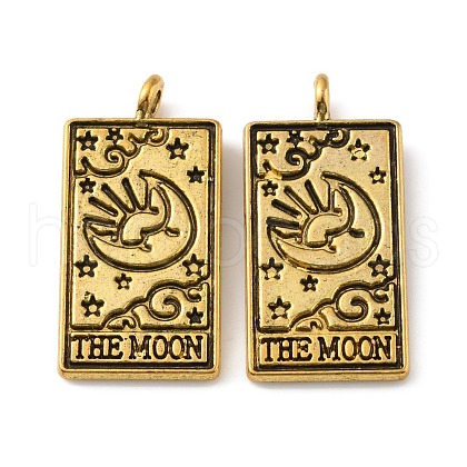Tibetan Style Alloy Pendants TARO-PW0001-01E-G-1