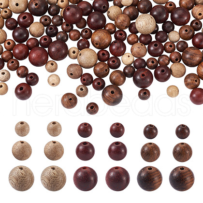 Natural Wood Beads WOOD-TA0002-42-1