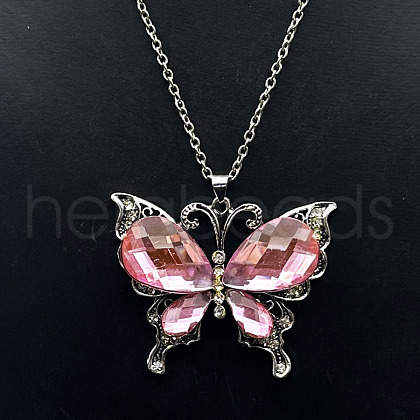 Fashionable Alloy Pendant Necklaces TA1820-17-1