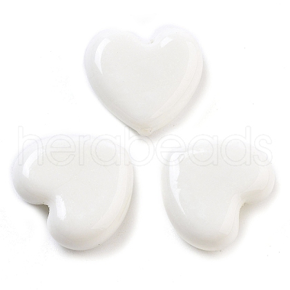 Heart Handmade Lampwork Beads LAMP-U003-01J-1