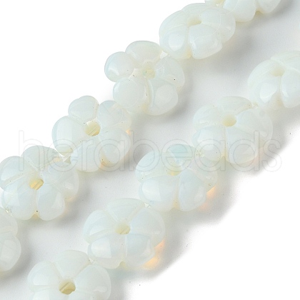 Opalite Beads Strands G-H023-B15-01-1