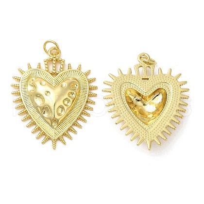 Rack Plating Brass Pendants KK-C030-23G-1