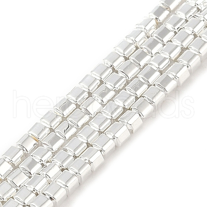 Electroplated Synthetic Non-Magnetic Hematite Beads Strands G-U003-18A-02-1
