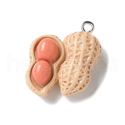 Resin Iron Pendants RESI-D280-17-1