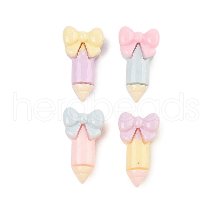 Opaque Resin Cabochons CRES-M037-09B-1