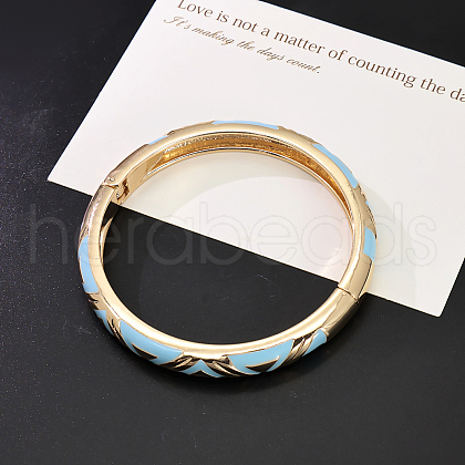 Brass Enamel Bangles for Women QI8759-7-1