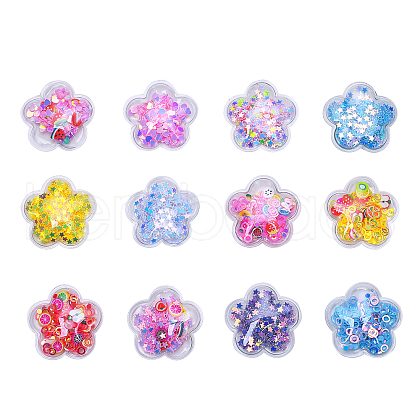 Plastic with Resin and Polymer Clay Accessories RESI-CJC0007-37-1