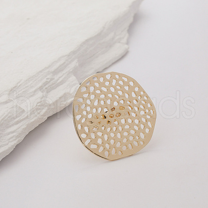 Geometric Abstract Zinc Alloy Ladies Adjustable Rings for Party Accessory Holiday Gift CX6330-2-1