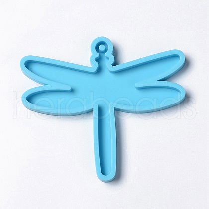 DIY Dragonfly Big Pendant Silicone Molds DIY-F126-01-1