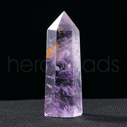 Tower Natural Amethyst Display Decoration WG83739-03-1