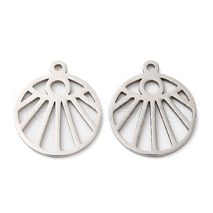 Non-Tarnish 201 Stainless Steel Pendants STAS-A084-13P-1