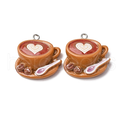 Resin Pendants FIND-Z084-05P-01-1