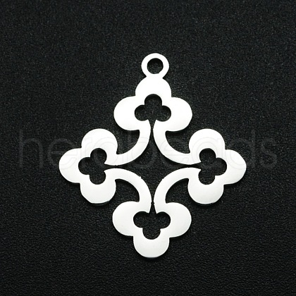 Non-Tarnish 201 Stainless Steel Pendants STAS-R111-JA669-1