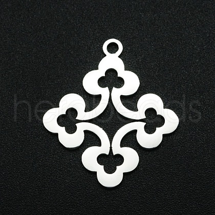 201 Stainless Steel Pendants STAS-R111-JA669-1