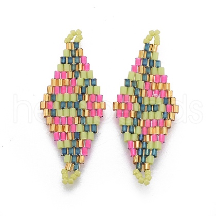 MIYUKI & TOHO Handmade Japanese Seed Beads Links SEED-E004-M13-1