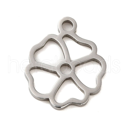 Non-Tarnish 304 Stainless Steel Charms STAS-S123-01P-08-1