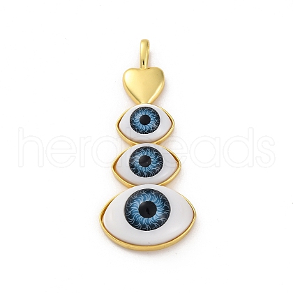 Rack Plating Brass Pendants KK-H510-01G-01-1