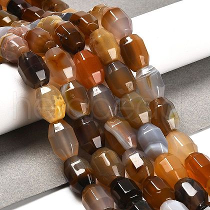 Natural Agate Beads Strands G-F781-A02-01-1
