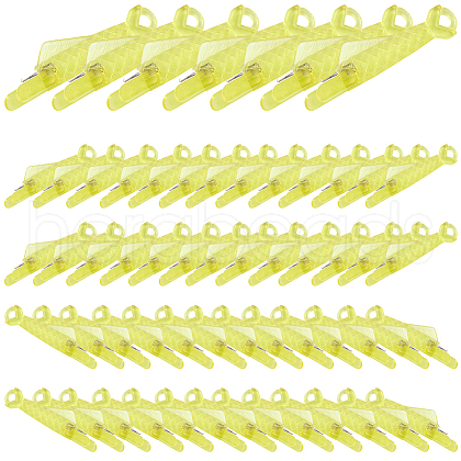 CRASPIRE 50Pcs Fish Shape Sewing Machine Needle Threaders DIY-CP0011-20A-1