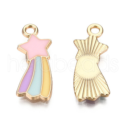 Alloy Enamel Pendants X-FIND-N048-012-1