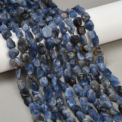 Natural Kyanite Beads Strands G-Q060-E17-1