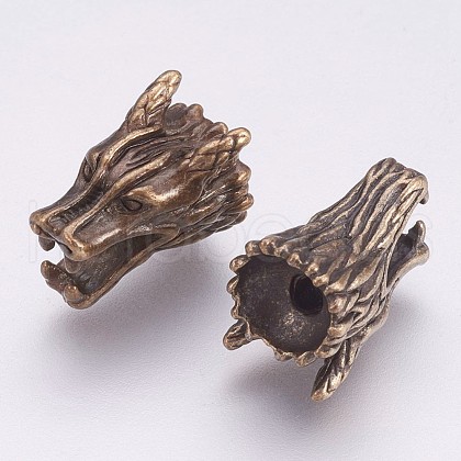 Tibetan Style Alloy Beads PALLOY-K234-04AB-1
