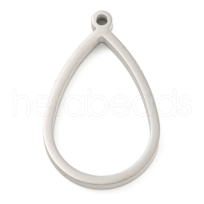 Non-Tarnish 304 Stainless Steel Laser Cut Pendants STAS-U009-05B-P-1