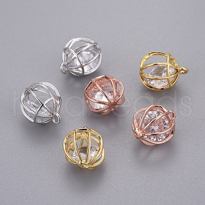 Brass Charms KK-L189-01-1