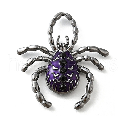 Alloy Enamel Gothic Style Pendants PALLOY-R157-06B-01C-1