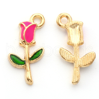 Alloy Enamel Pendants X-ENAM-S121-049-1-1