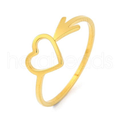 Animal 201 Stainless Steel Adjustable Rings for Women RJEW-D082-05D-1